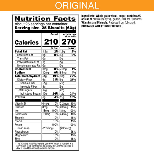 Kellogg's Frosted Mini-Wheats Breakfast Cereal, 55 oz